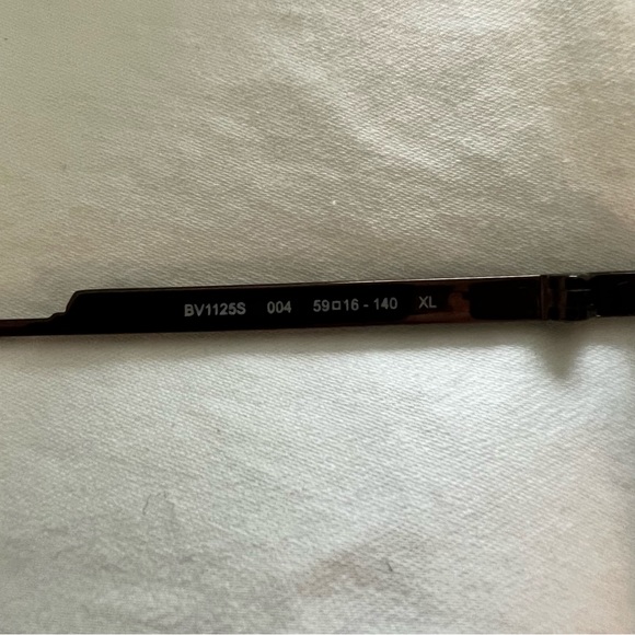 Bottega Veneta classic metal aviator Sunglasses brown large aviator NEW - Picture 4 of 7